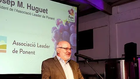Josep Maria Huguet, president de l'Associació Leader de Ponent