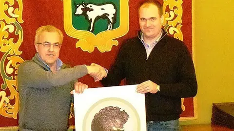 Firma de l'acord de patrocini al consistori de les Borges Blanques portada