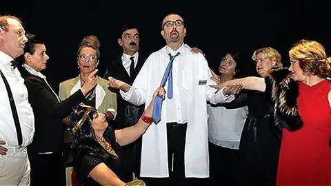 Els actors que participaran en la representació