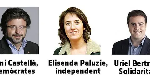 Toni Castellà, Elisenda Paluzie, Uriel Bertran
