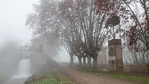 Imatge del Salt del Duran al terme de Mollerussa