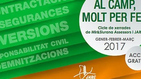 Torrefarrera Cicle xerrades  cartell portada