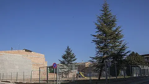 Solar de l'antic covent de Les Monges que l'Ajuntament de Bellvís ha d'urbanitzar