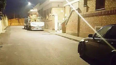 Urbanització La Serreta de les Borges Blanques amb la instal·lació nova portada