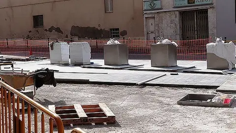 Urbanització de la placeta Raval de Lleida de les Borges portada