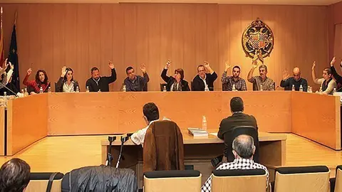 Una sessió del Ple de l'Ajuntament de Tàrrega