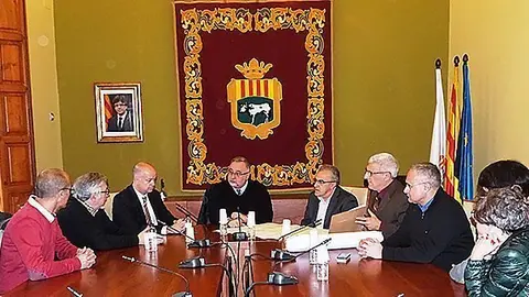 Trobada celebrada aquest divendres al consistori de les Borges.