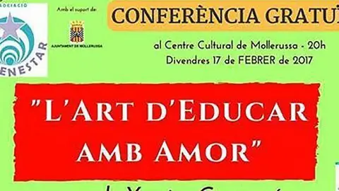 Xerrada L’ART D’EDUCAR AMB AMOR portada