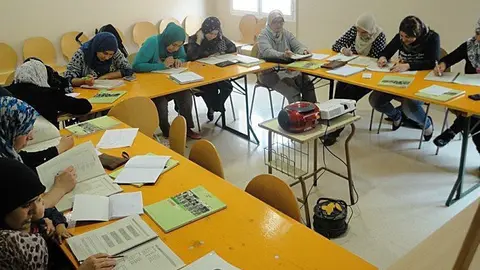 Participants en el programa de Voluntariat de la Granja d'Escarp