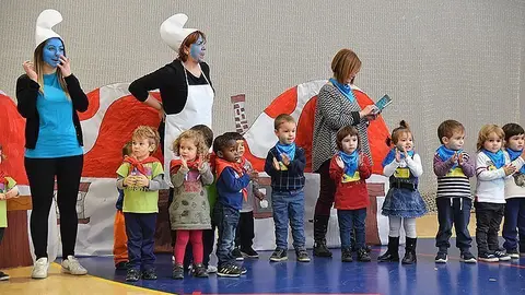 Mollerussa Carnaval barrufets 3 interior