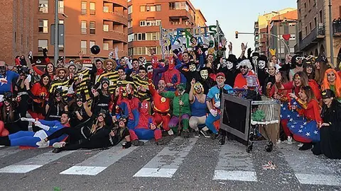 El Jovent de Mollerussa aporta la gresca a la rua de Carnaval