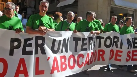 Mobilitzacions en contra de l'abocador de Serós en els municipis del Segrià