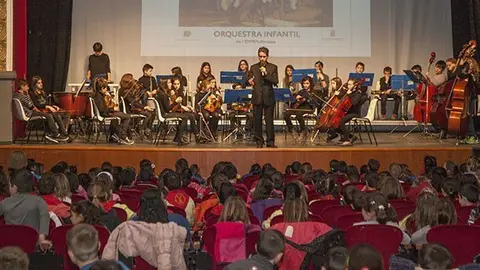 L'orquestra infantil de l'Escola Municipal de Música de Mollerussa al Teatre L'Amistat 2