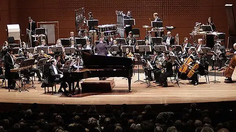 Concert de Matthew odell amb l&#39;orquestra Juilliard Orchestra