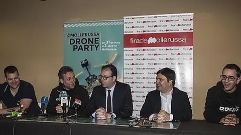 Presentació de la segona edició de la Drone Party de Mollerussa 1