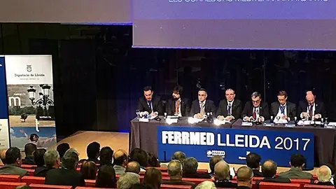 Acte inaugural jornada FREMED a la Llotja de LLeida Portada