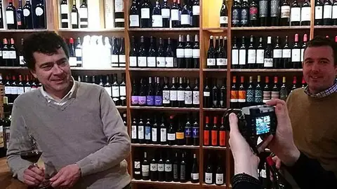 L'empresari Tomàs Cusinè autor de molts dels vins dels seus cellers