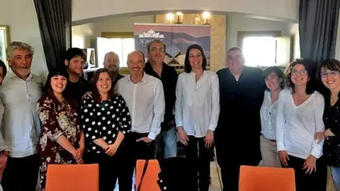 Els representants dels mitjans de comunicaciò de Lleida