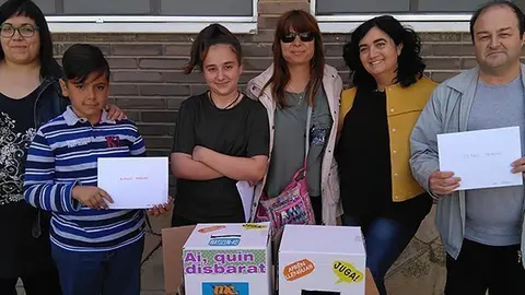 Lliurament del Premi a l&#39;escola Ignasi Peraire