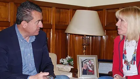 Reunió de Melcior Claramunt i Inma Manso