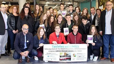 Els alumnes de  l&#39;Institut Josep Vallverdú presenten el seu projecte