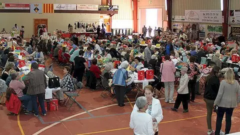 Les aficionades a la punta de coixí van omplir el pavelló Salvador Ezquerra