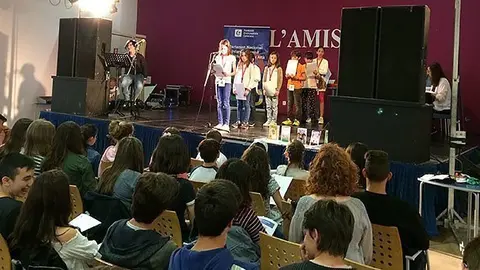Semifinal del Concurs Lectura en veu alta en el Saló del Llibre infantil i Juvenil 1