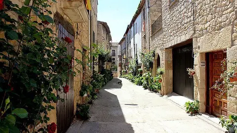 Imatge dels carrers guarnits de Vinaixa 1