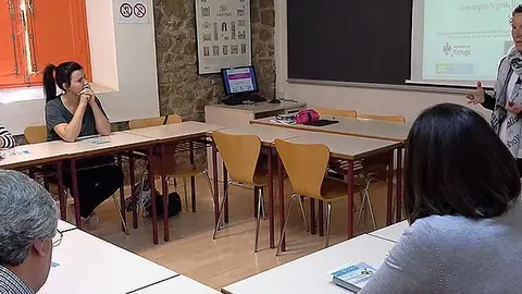 Sessió del programa Obrint Portes que es desenvolupa a Tàrrega i Lleida portada