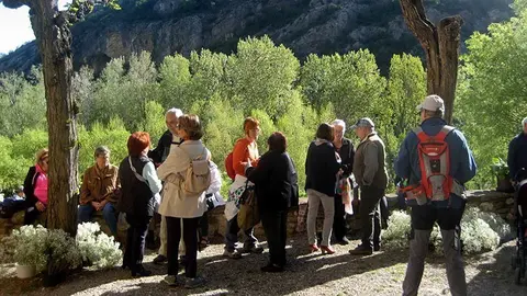 Visita a les rutes saludables de Cubells