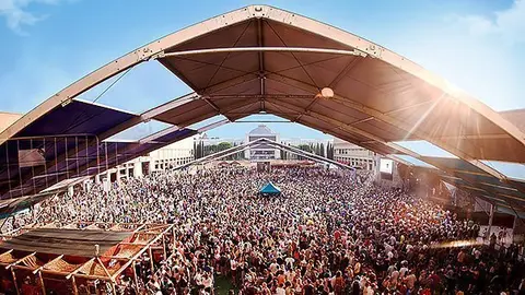 Imatge del recinte de Sónar Dia a Montjuïc