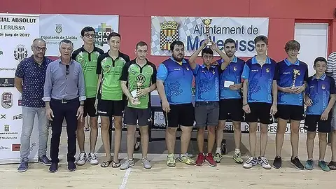 CTT Mollerussa. Nota de premsa - Lideratge del CTT Mollerussa al Provincial 2 portada