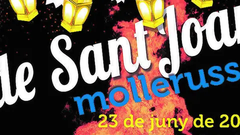 Mollerussa REVETLLA SANT JOAN I FLAMA CANIGÓ portada