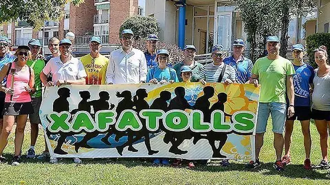 Mollerussa Xafatolls i la flama del Canigó portada