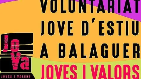 jova 2017 balaguer cartell portada