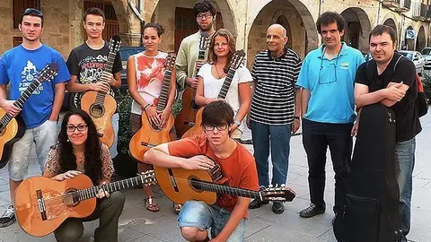 Grup curs de guitarra Emili Pujol III Garrigues Guitar Festival portada