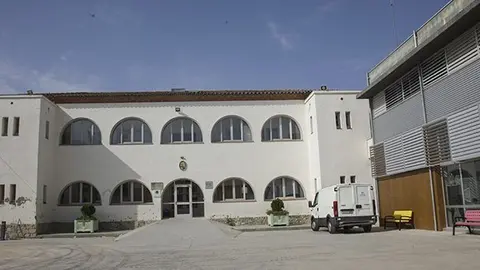 Les obres permetran ampliar el pati de l'escola Francesc Arenes