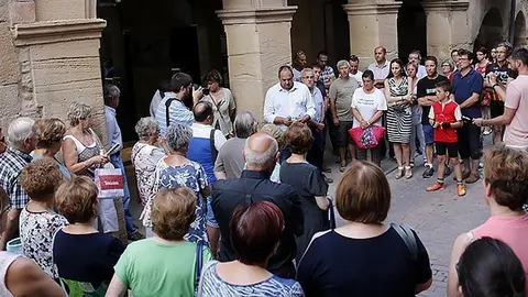 Concentracio a Juneda per demanar solucions a l'N-240 1