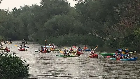Descens en Piragua Torres de Segre-Soses-Aitona-Seròs 3
