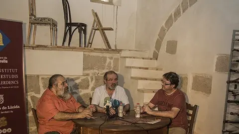 Jaume Jovell, Joan Reñé i David Pradas presenten Cua d'Estiu a Fondarella
