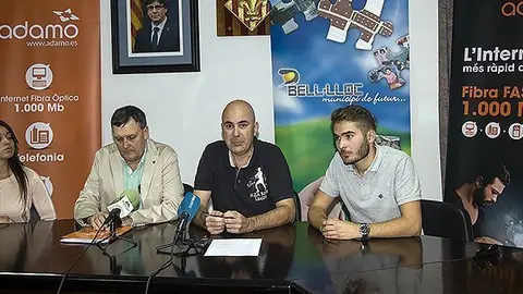 Presentació del nou servei de fibra òptica a Bell-lloc