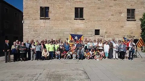 Diada i ofrena al Poal