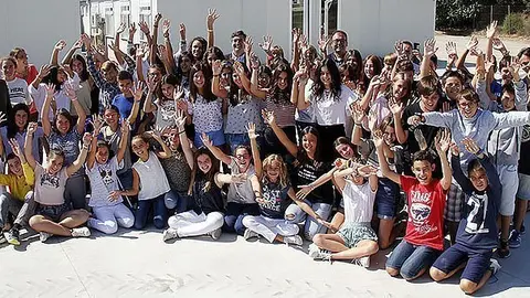 Primer dia de classe a l'Institut d'Alpicat portada