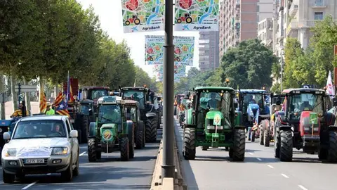 Mobilització pagesa sense precedents a Lleida