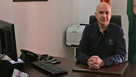 Alcalde de Bell-lloc Carles Palau 1