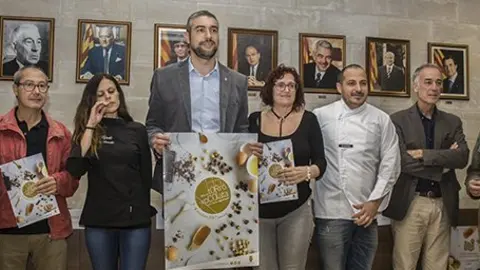 Presentació de la fira del Torró i la Xocolata a la Pedra d'Agramunt