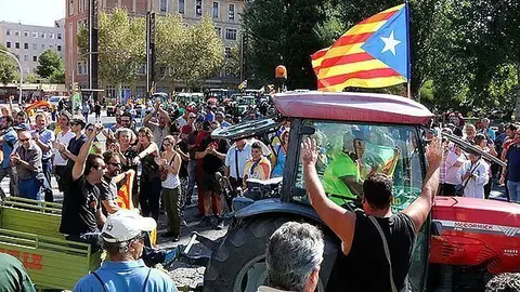 Accions de tractors Unio de pagesos