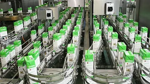 Planta d'envasat de Llet Nostra