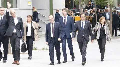 Els Consellers de la Generalitat que ingresaran a presó