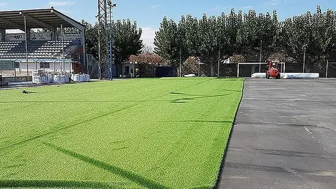 Mollerussa renovació gespa futbol 7 portada